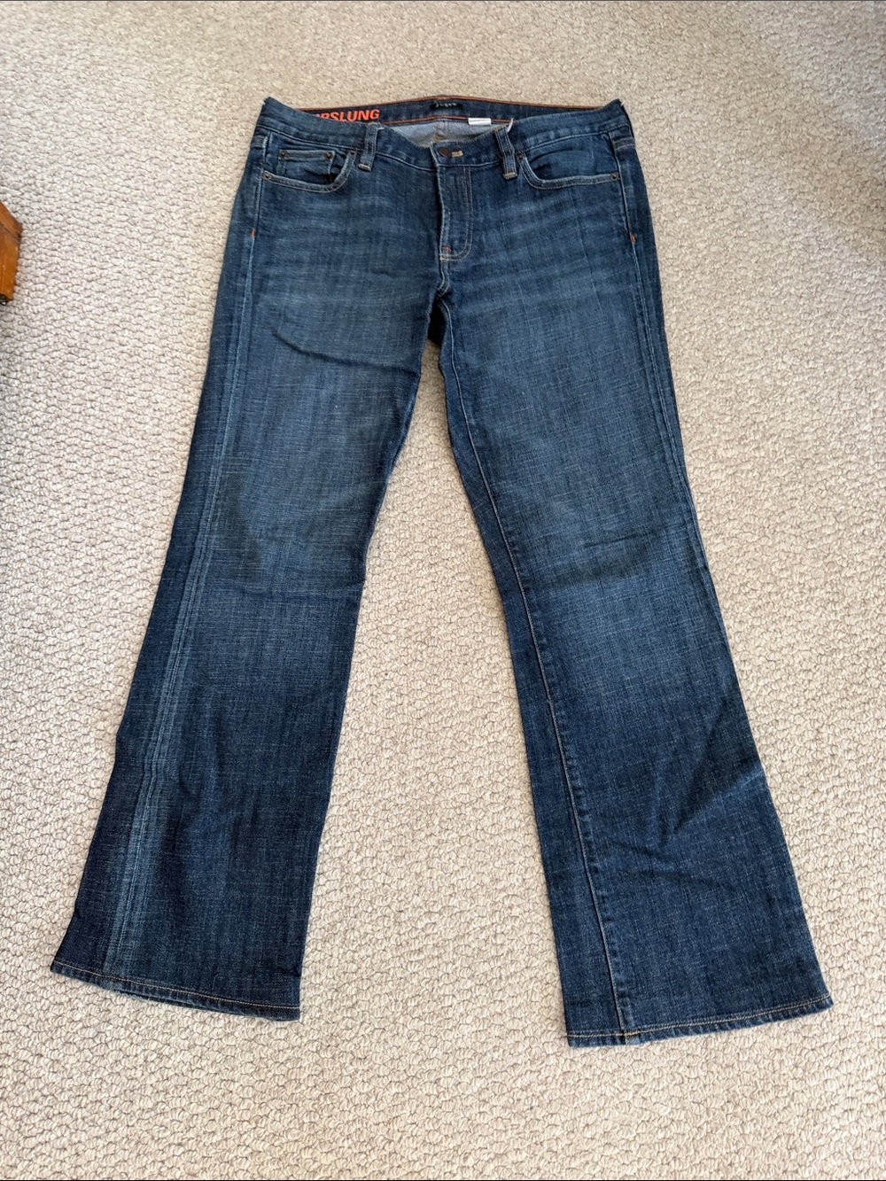 J. Crew Dark Blue Flare Jeans